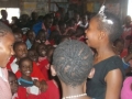 Miss Grapesyard 2012 share her joy with others in school